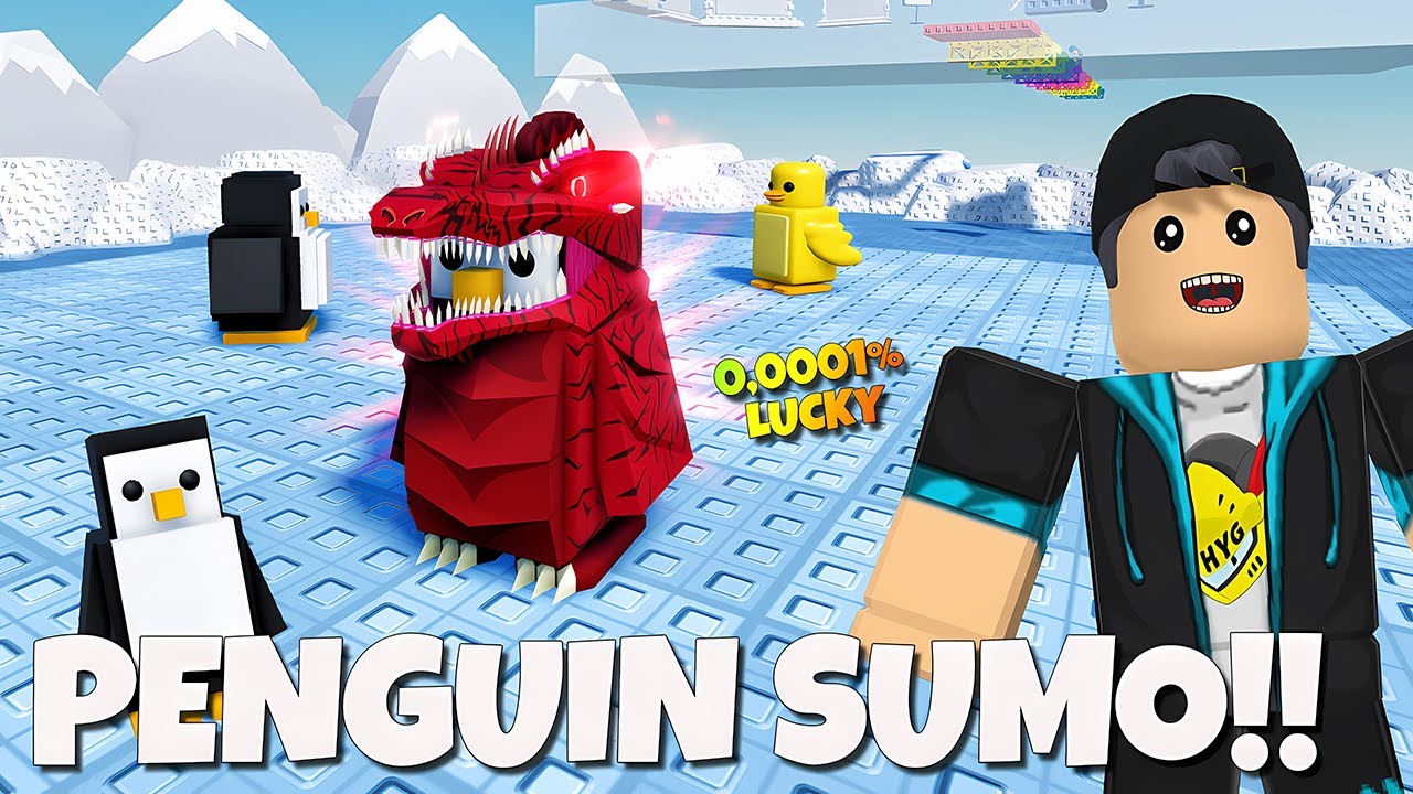 SERU BANGET!! Sumo Penguin Tapi Rame & Gacha Skin 0,1% Terlangka 🐧🔥🐧  | Knockout Indonesia