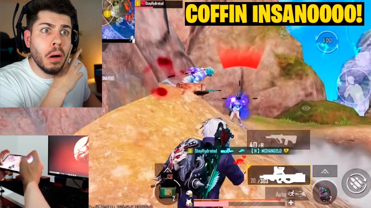 COFFIN va LOCO en EL MAPA DE RONDO PUBG MOBILE
