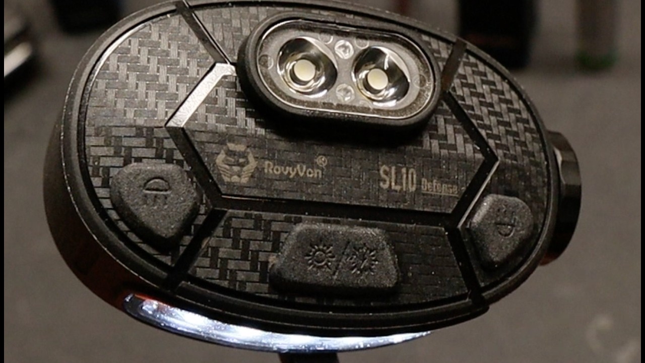 Sport Utility Light! RovyVon SL10 Safety Light eats all AA-sized batteries, 3 lights, many outputs!