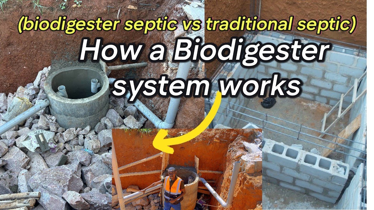 Biodigester Septic Tanks; septic tank