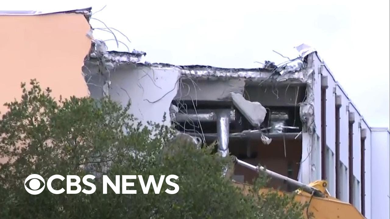 Parkland school shooting site demolition begins