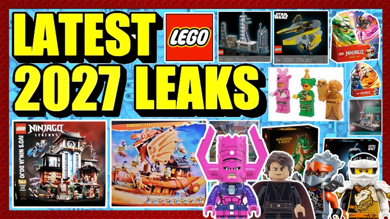 БЕЗУМНЫЕ НОВЫЕ УТЕЧКИ LEGO! Ninjago, Marvel, Star Wars, Icons, Рождество И МНОГОЕ ДРУГОЕ!