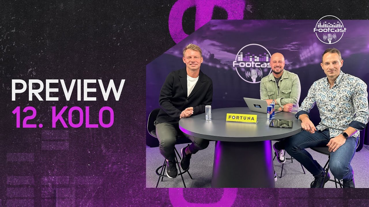 Sparta napraví zaváhání, Slavia se v Jablonci nadře a Vecheta dá gól | FOOTCAST PREVIEW 12. kolo