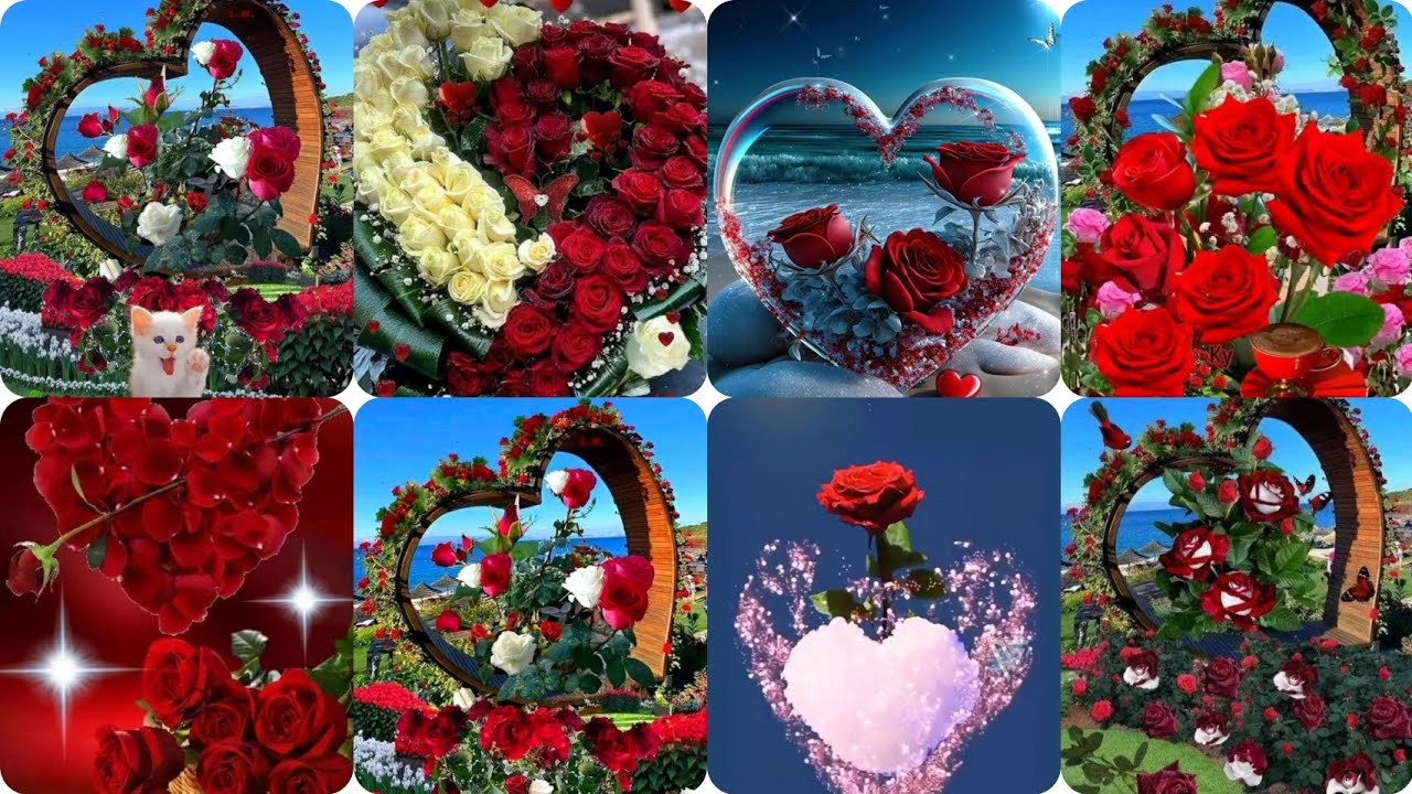 Beautiful rose hart ❤️❤️ DPz for WhatsApp,Instagram, Facebook or wallpapers 🥰🥰