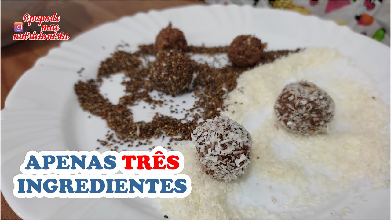 BRIGADEIRO SAUDÁVEL PARA BEBÊS – Faça em poucos minutos