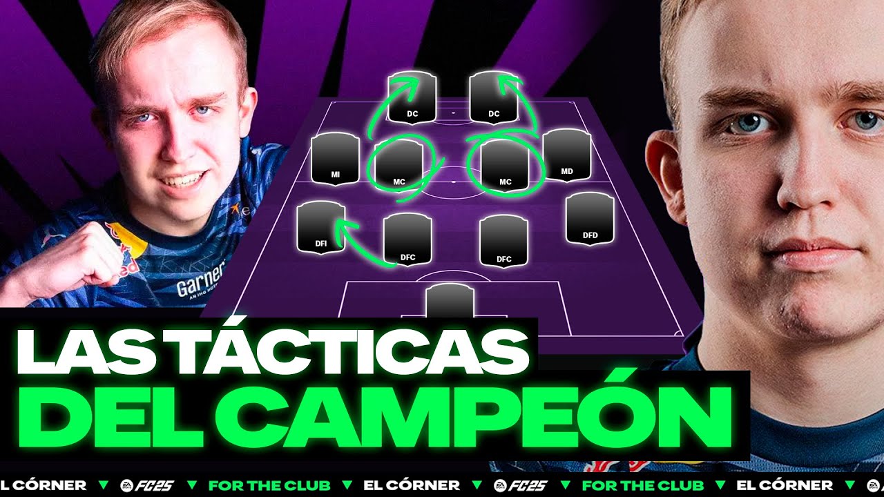 LA MEJOR FORMACIÓN Y TÁCTICA DE FC 25 | EL CÓRNER | Anders Vejrgang