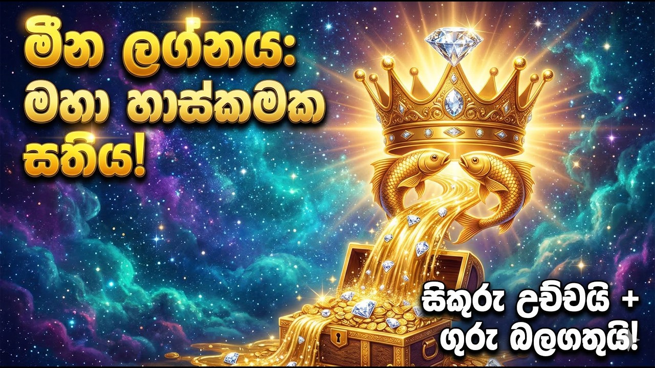 මීන ලග්නය - ලග්න පලාඵල | මාර්තු 16 - මාර්තු 22 | Lagna Palapala Meena lagnaya 2026 March |wisha |