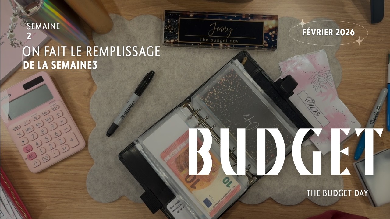 Bilan & Remplissage : Avec les enveloppes budget - Une belle semaine?