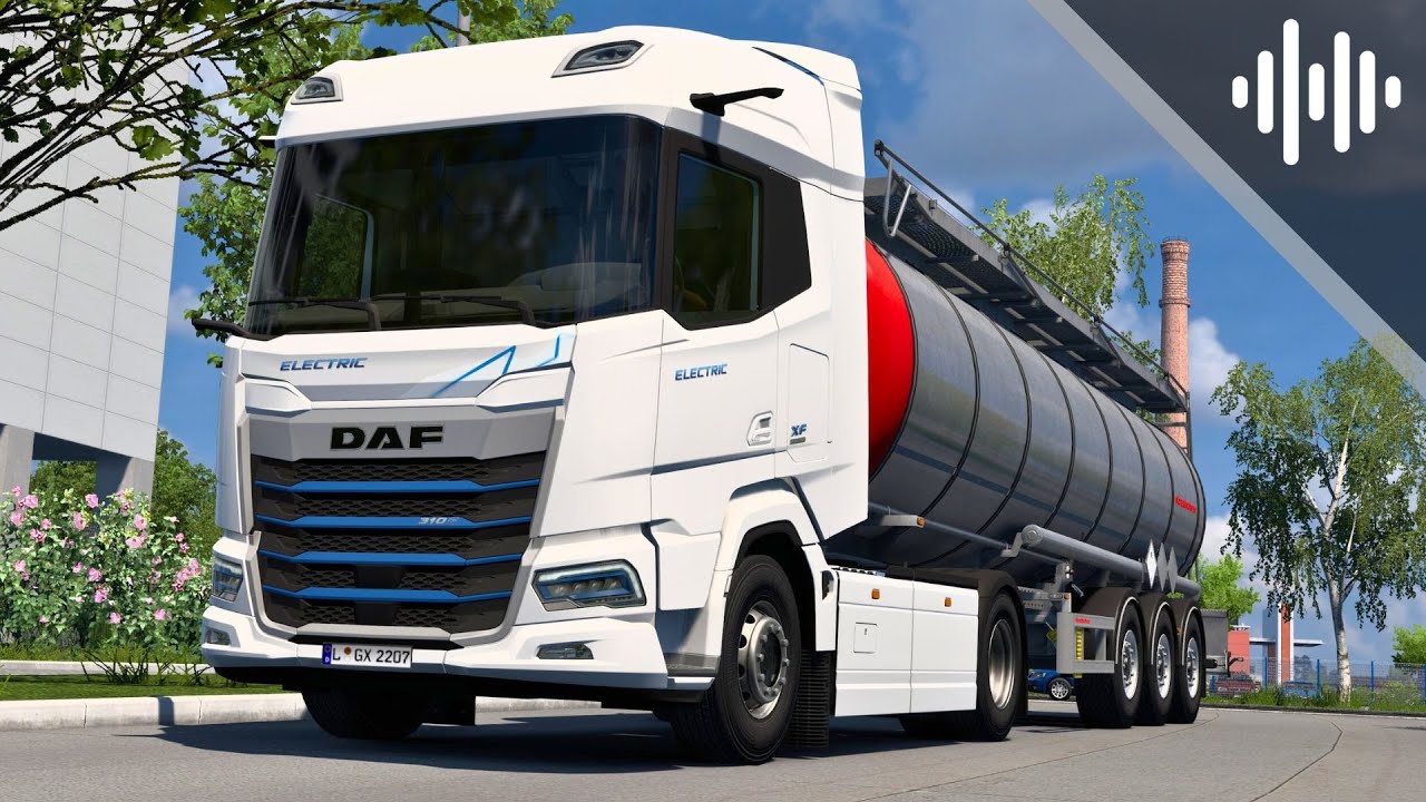 DAF XF ELECTRIC - FIRST LOOK! | Euro Truck Simulator 2 (ETS2) Showcase