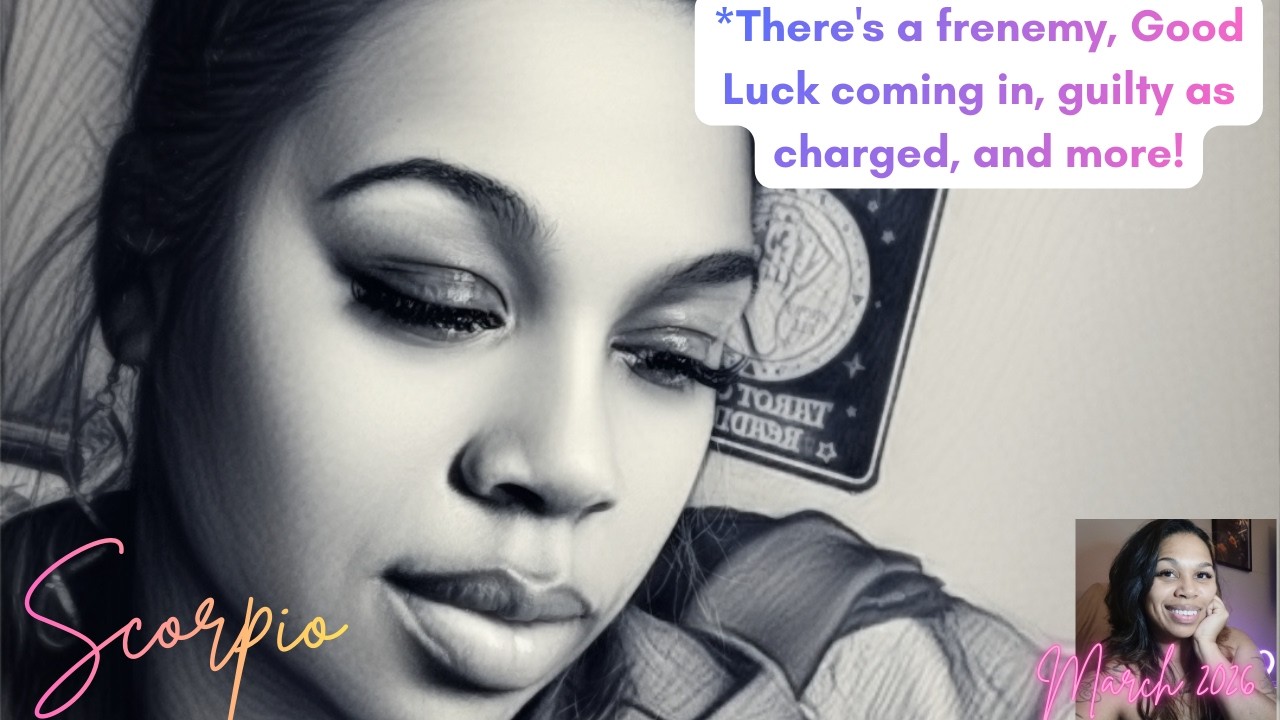 Scorpio *There's a frenemy, Good Luck coming in, guilty as charged, and more!