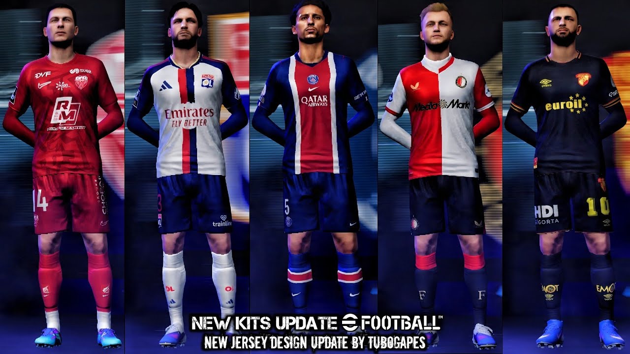 New Jersey Update🔥 New Club License Kits Update eFootball 2027 Mobile