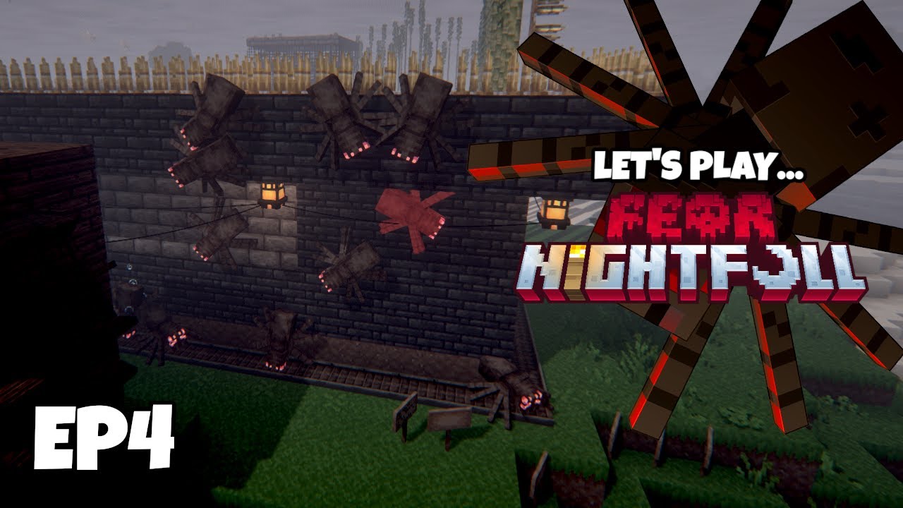 IMMERSIVE ENGINEERING Steel, Power and Electric Defenses in FEAR NIGHTFALL Hardcore Ep 4