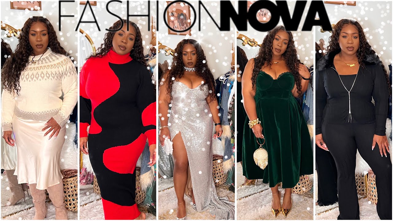 The Christmas Outfit Inspo Lookbook | Plus Size & Curve | Fashion Nova Curve