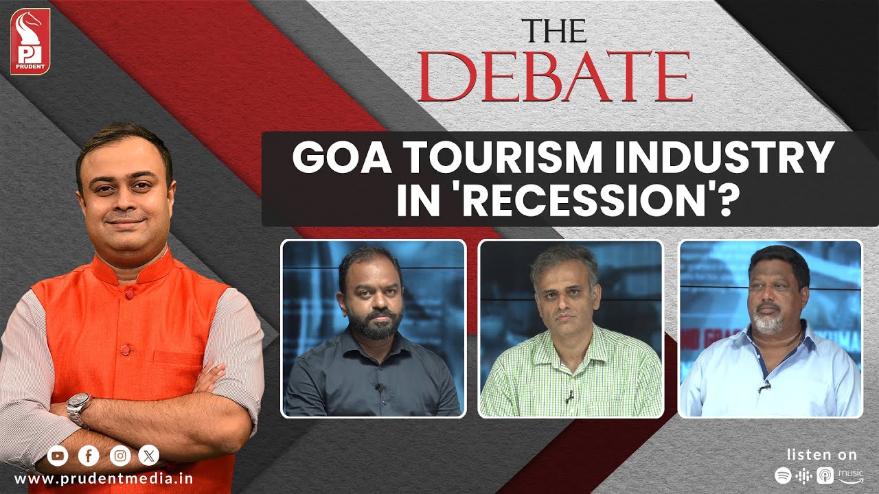 Goa tourism industry in 'recession' ? | The Debate | Prudent | 020525