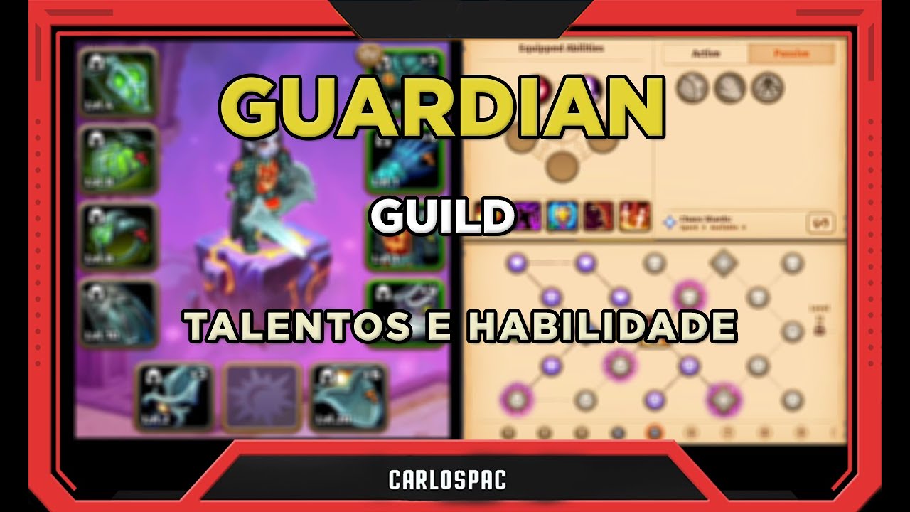 Skylore - Guardian Dicas e Explicações (Talentos e habilidades)