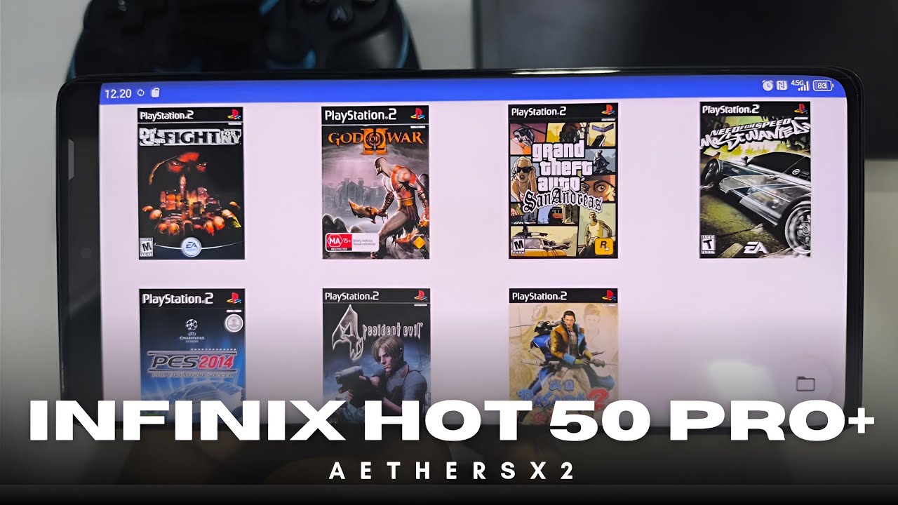 INFINIX HOT 50 PRO+ - AetherSX2 + Settingan