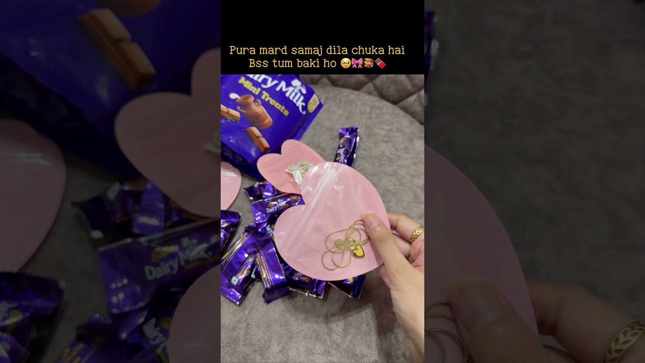 Dila do plzz 🥹🪎#mysteryjewelry#couplevideo#viralproduct#ytshorts#cadburydairymilk#surprisegift