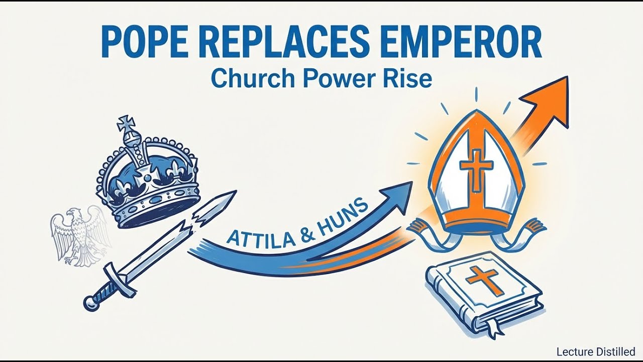 How the Pope Replaced the Emperor: Attila, the Huns & Church Power