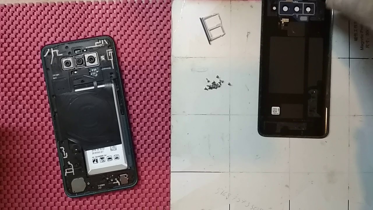 Разборка LG-V40 Thin Q