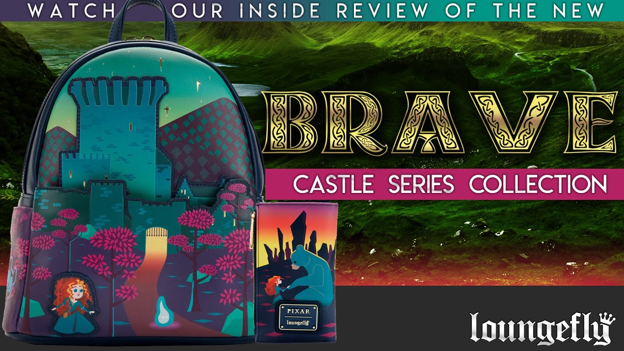 Loungefly Disney Pixars Brave Merida Castle Series Collection