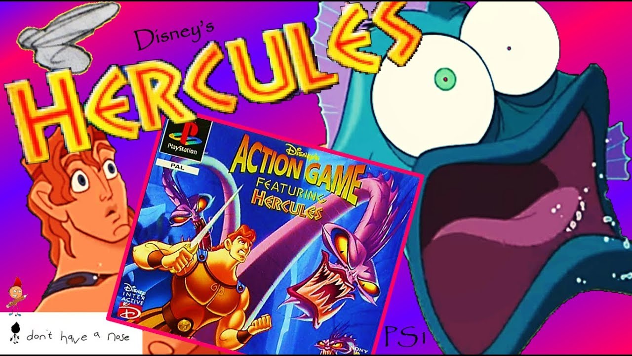 DISNEY'S ACTION GAME FEATURING HERCULES, PS1: i don't have a nose review