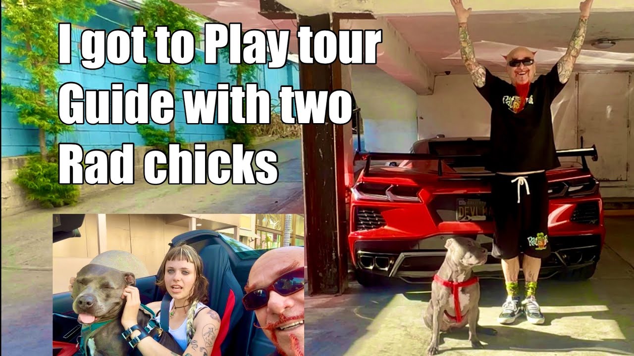 I got to play tour guide with two rad chicks