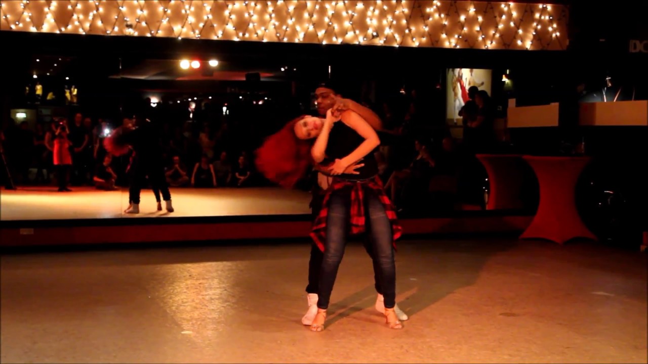 Brazilian Zouk Party,Dos Bailadores,Val & Vanessa-zouk improvisation,Leiden (NL),sat. 18th feb. 2017