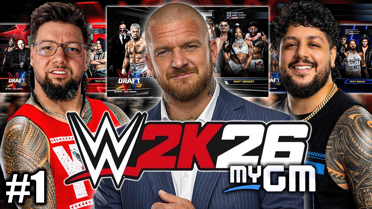 Wer darf WRESTLEMANIA 42 STREAMEN ?! 😮 Der 3er GM geht LOS  ! 🔥 WWE 2K26 #1