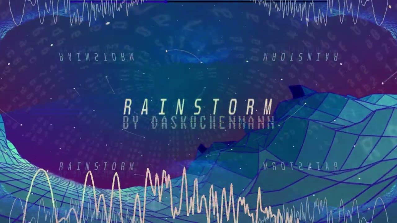 DasKuchenMann  - Rainstorm (OFFICIAL VISUALIZER)
