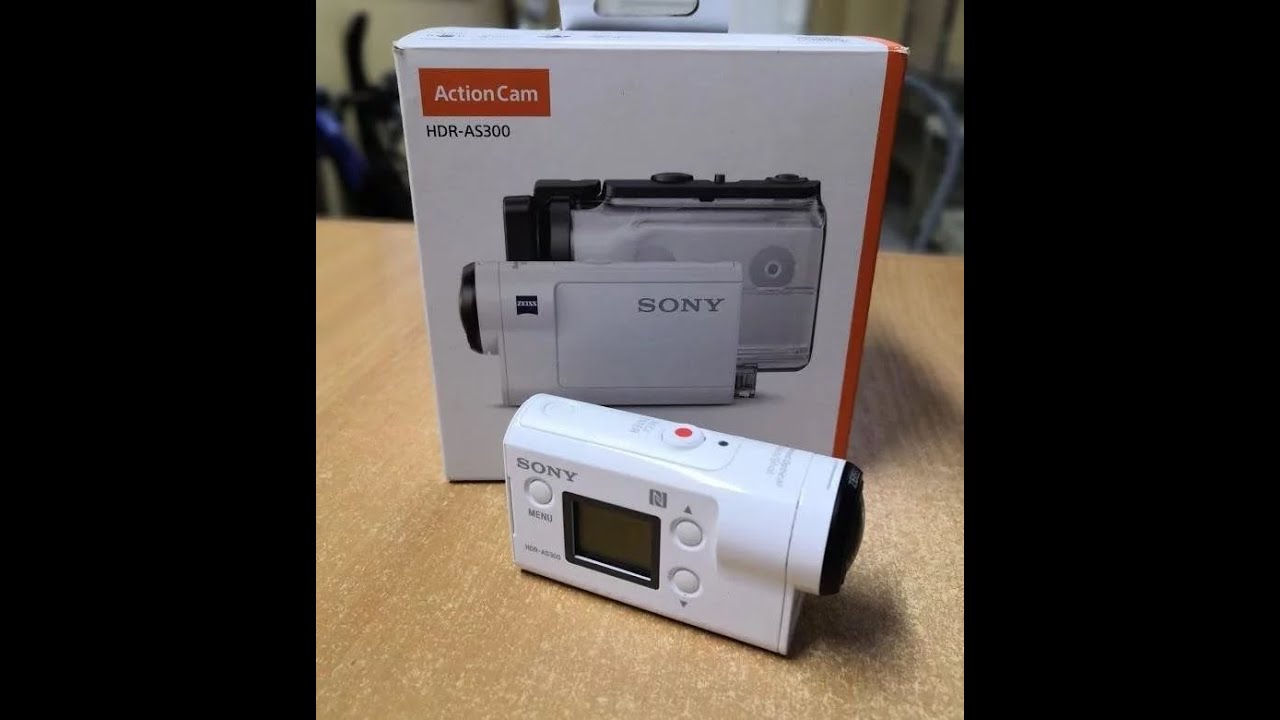 Обзор экшен-камеры Sony HDR-AS300! Съемка днем и ночью!