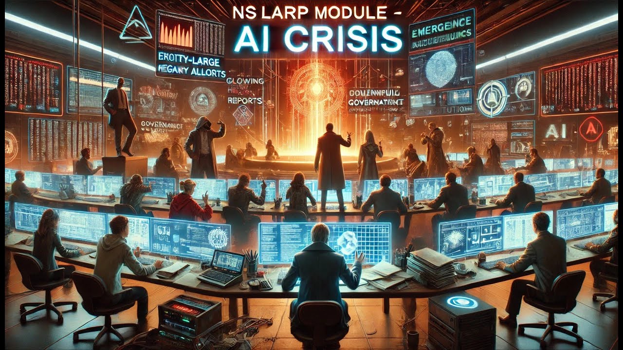 AI Governance In Crisis | National Security Live-Action Role-Play (NSLARP) Scenario
