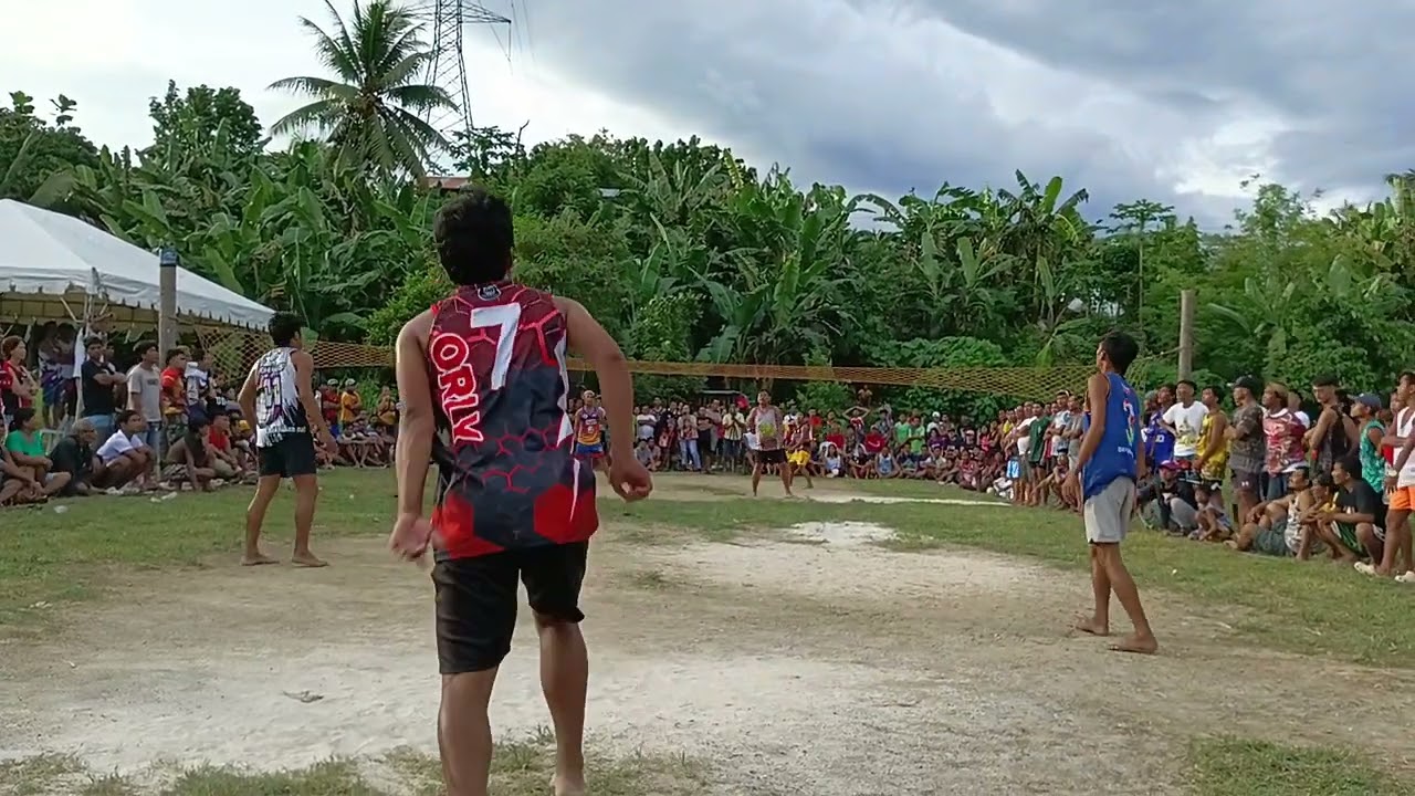 traditional sports volleyball 🏐😎 dayon dayon super class A bakbakan..Dumanjug vs Cebu city !!!