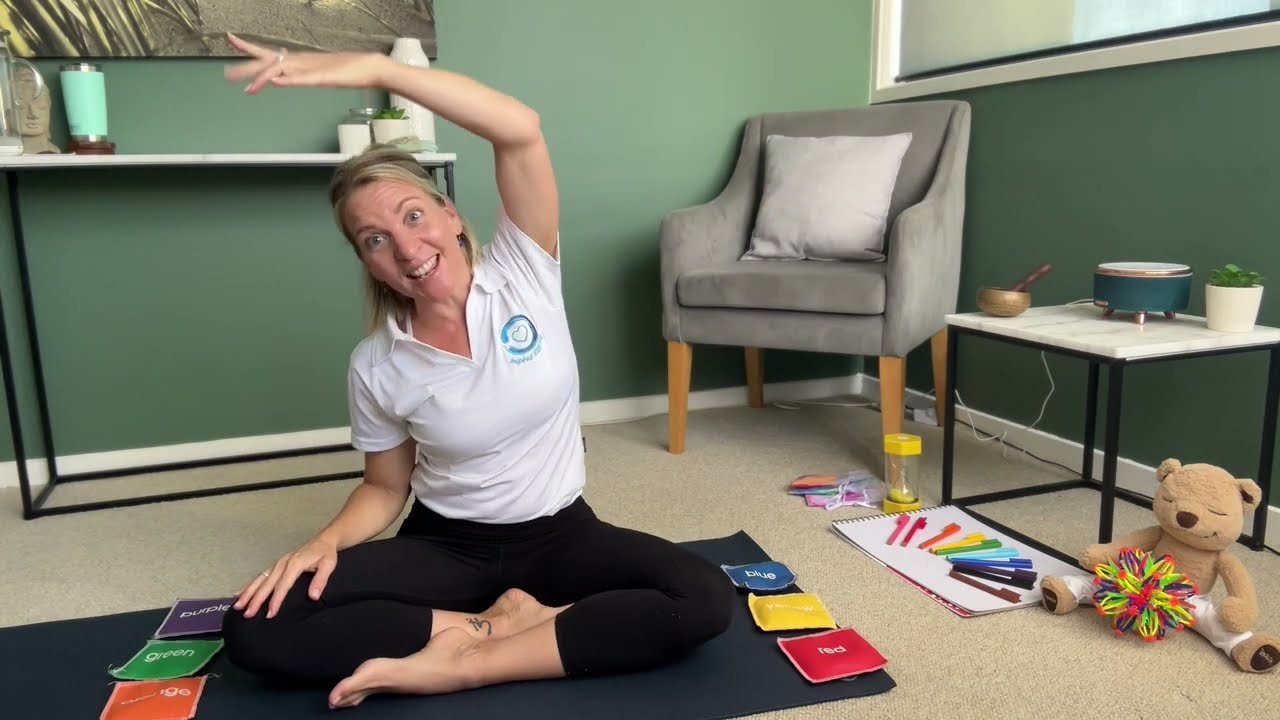 Draw a Rainbow, Feel Your Feelings | Breath & Movement for Kids