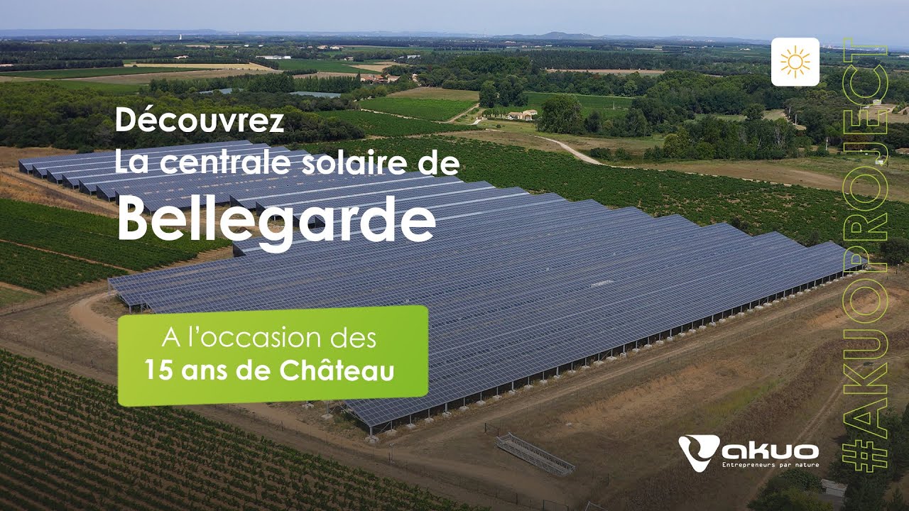 🎉 La centrale Château à Bellegarde, dans le Gard, fête ses 15 ans !
