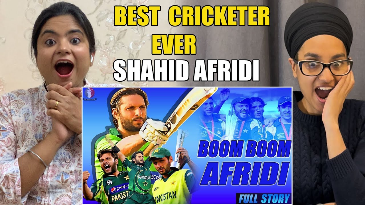 Indian Reacts To Shahid Afridi Biography | Amazing Story of Shahid Afridi