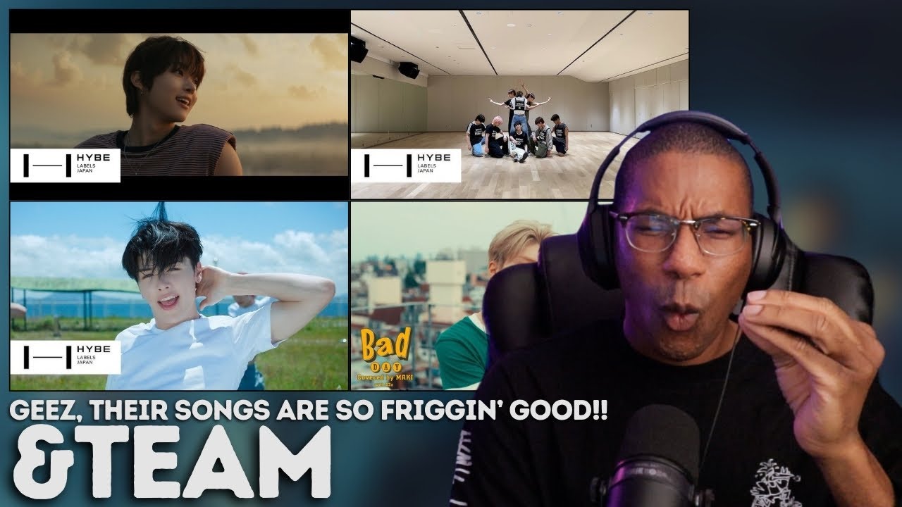 &TEAM | 'Aoarashi', 'Koegawari' MV's & Dance Practice + MAKI with 02z - Bad Day Cover REACTION