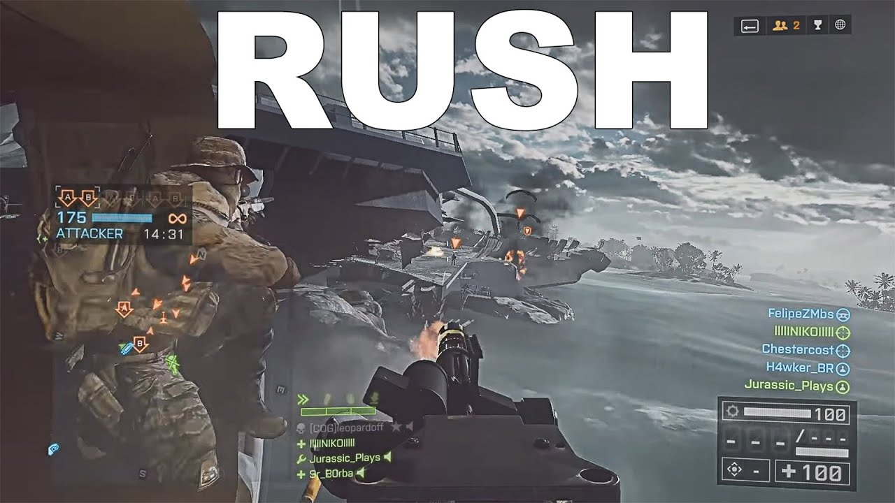 THIS IS HOW RUSH IS PLAYED - Battlefield 4