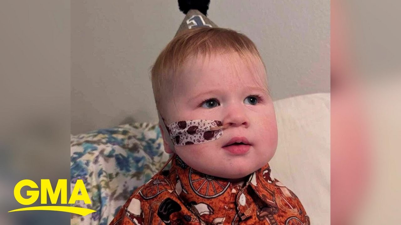 Toddler successfully undergoes rare partial heart transplant l GMA