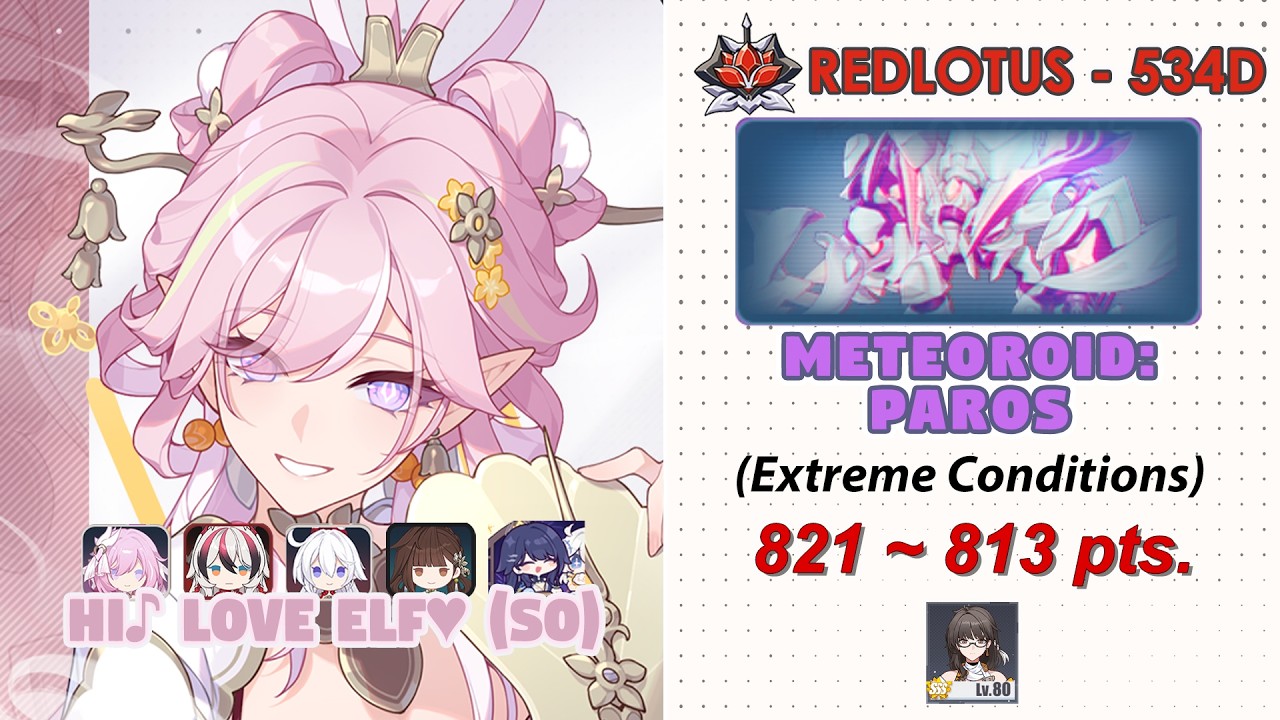 Ex-Abyss RedLotus (533D) V8.7 | Meteroid: Paros (Extreme) | HLE(S0) w/ Friends.