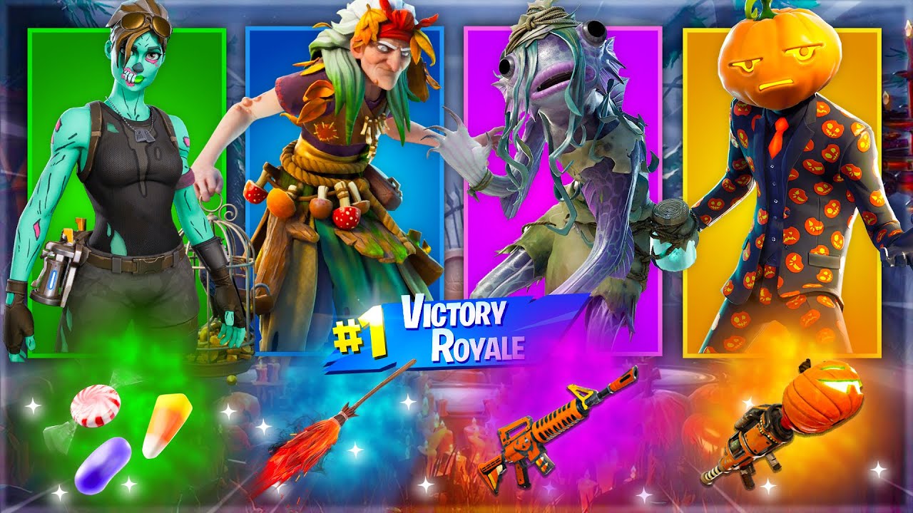 LOSOWY SKIN HALLOWEEN CHALLENGE 🎃 w Fortnite