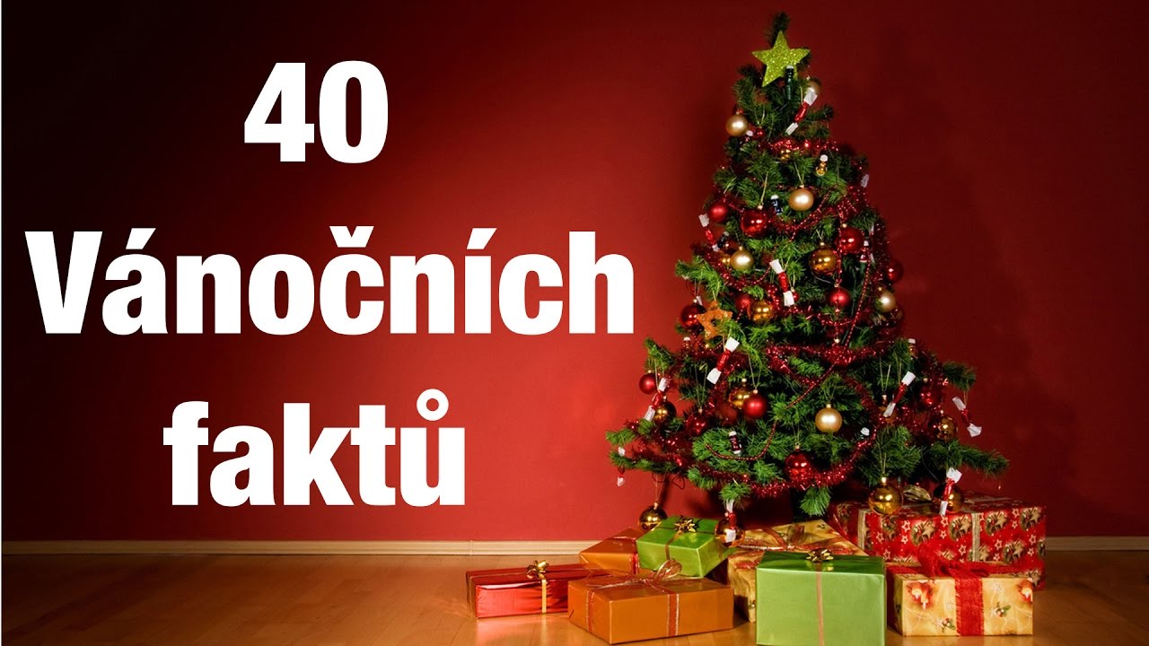 40 Vánočních faktů