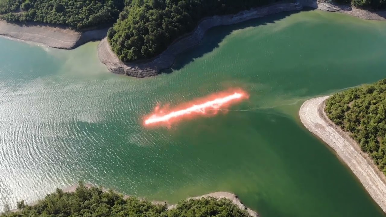 dron çekimiyle karamürsel akçat köyü manzarazı