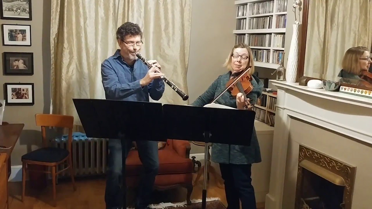 Voi, Che Sapete for Oboe and Violin