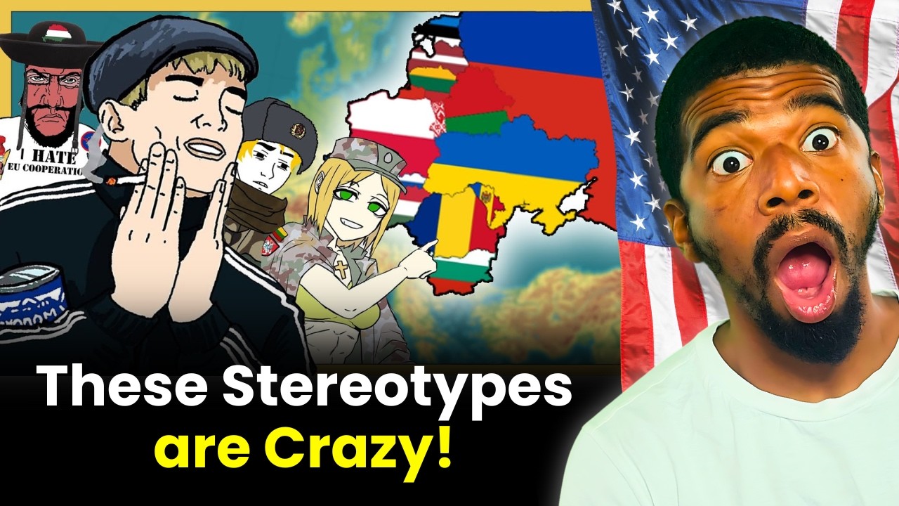 Eastern European Stereotypes Explained | American Reacts