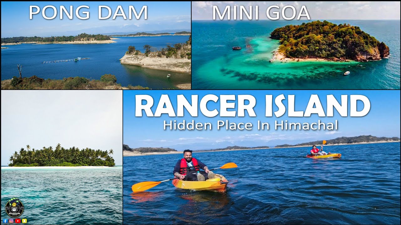 HIDDEN PLACE IN HIMACHAL | HIMACHAL MINI GOA | RANCER ISLAND | HIMACHAL PRADESH | PONG DAM BOATING