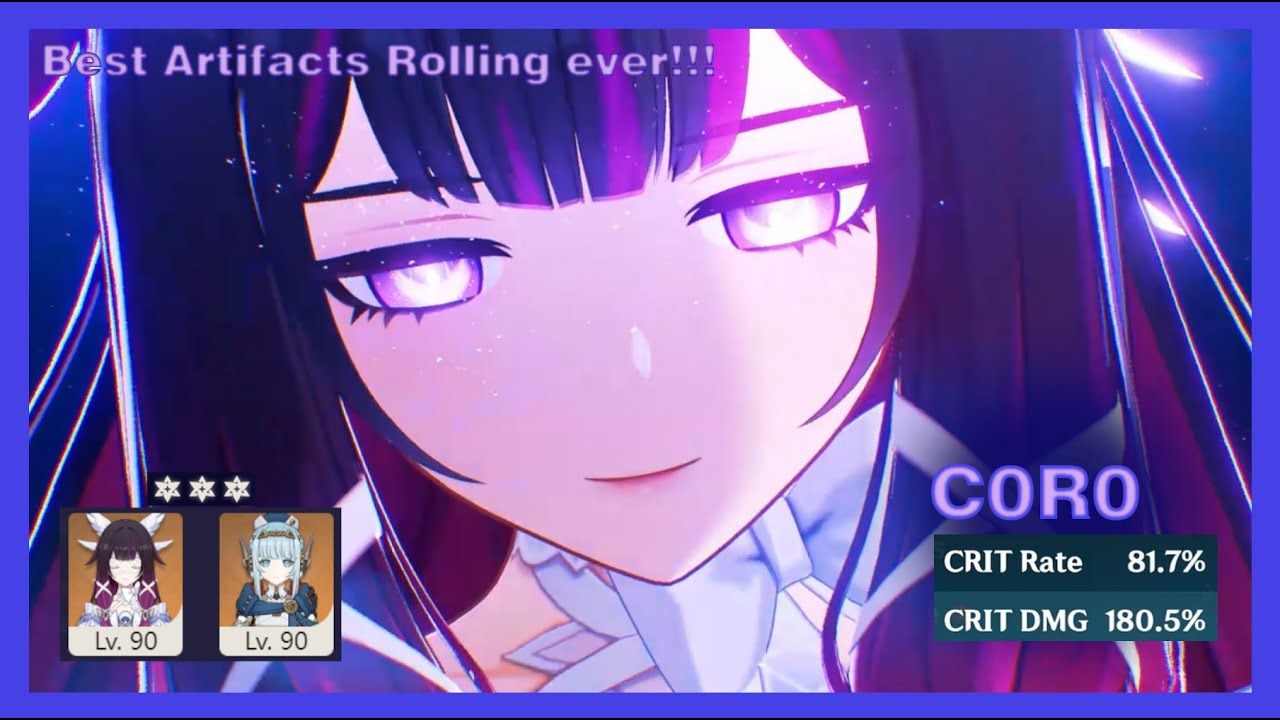 GIVING MY C0R0 COLUMBINA THE BEST ARTIFACTS EVER | Genshin Impact
