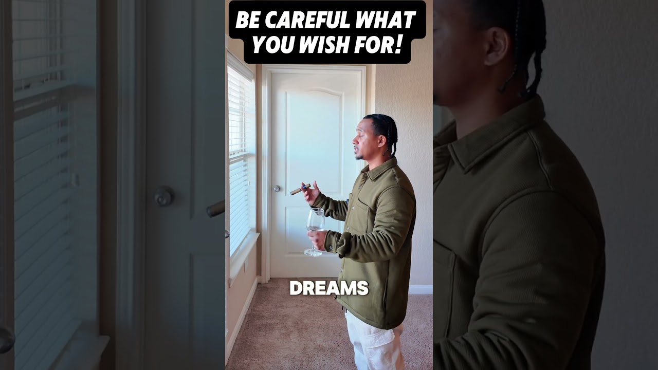 Sometime our dreams come true under the wrong circumstances 
