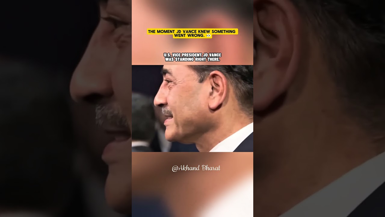 Джей Ди Вэнс ждал рукопожатия, которого так и не дождался 💀