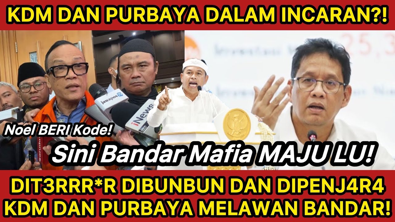 KDM DAN PURBAYA DALAM B44H44YAA BESAR?! T3RRRROR MENGERIKAN MEMUNCAK?! KDM INGIN DIBUNBUN? BOCOR!!