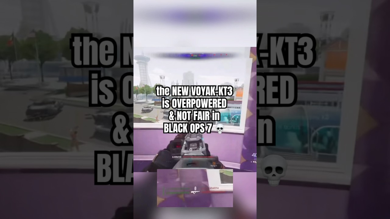 Новый VOYAK-KT3 &mdash; просто невероятный в Black Ops 7 👺 #BlackOps7 #BO7 #COD #CallofDuty #Shorts